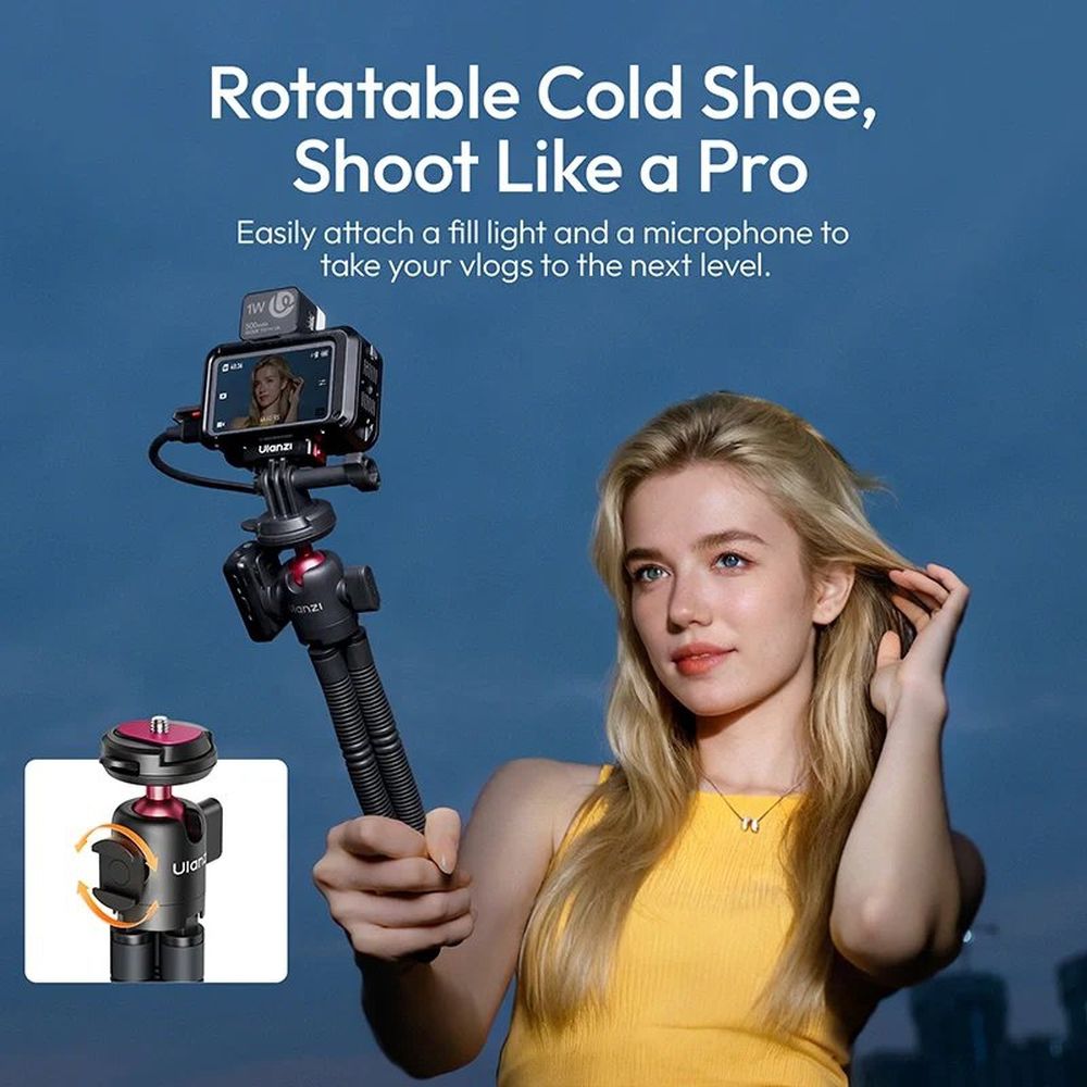 Ulanzi MT91 Octopus Flexible Tripod with Cka Quick Release