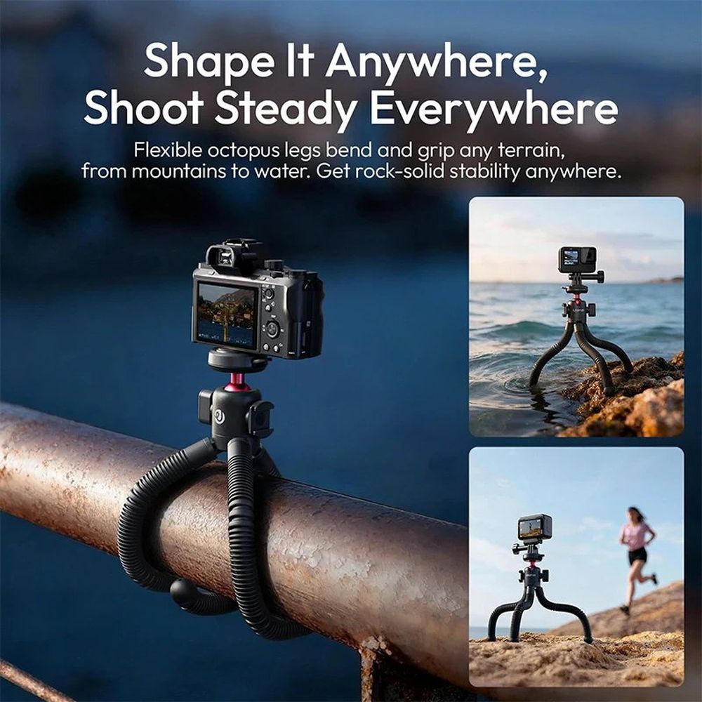Ulanzi MT91 Octopus Flexible Tripod with Cka Quick Release