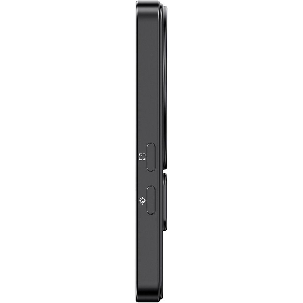 Ulanzi VM1 Selfie Vlog Monitor wired with microphone input