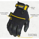 Dirty Rigger Leather Grip 3.0 Glove Full Fingered XXL