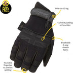 Dirty Rigger Comfort Fit Rigger Glove Black Edition L