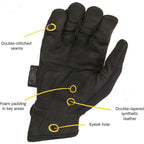 Dirty Rigger Comfort Fit Rigger Glove Black Edition L