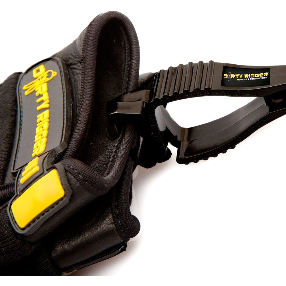 Dirty Rigger Glove Clip - black