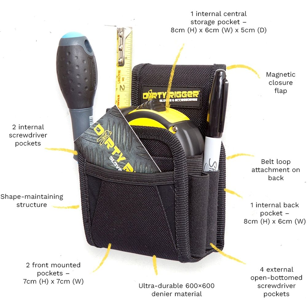 Dirty Rigger Compact Utility Pouch