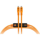 Tether Tools TetherPro Optima 10G USB-C, 1.8m (Straight to Straight) Orange