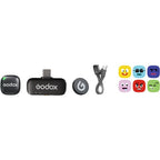 Godox C01 Kit 1 2.4G Wireless Microphone System