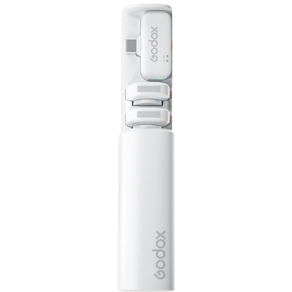 Godox C01 Kit 2 2.4G Wireless Microphone System White