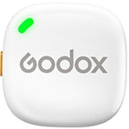 Godox C01 Kit 2 2.4G Wireless Microphone System White