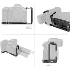 SmallRig 4983B L-Shape Mount Plate for Canon EOS R5 Mark II