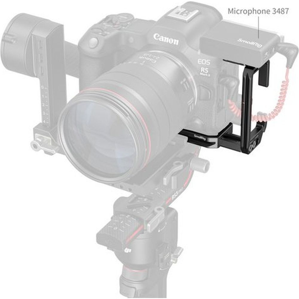 SmallRig 4983B L-Shape Mount Plate for Canon EOS R5 Mark II