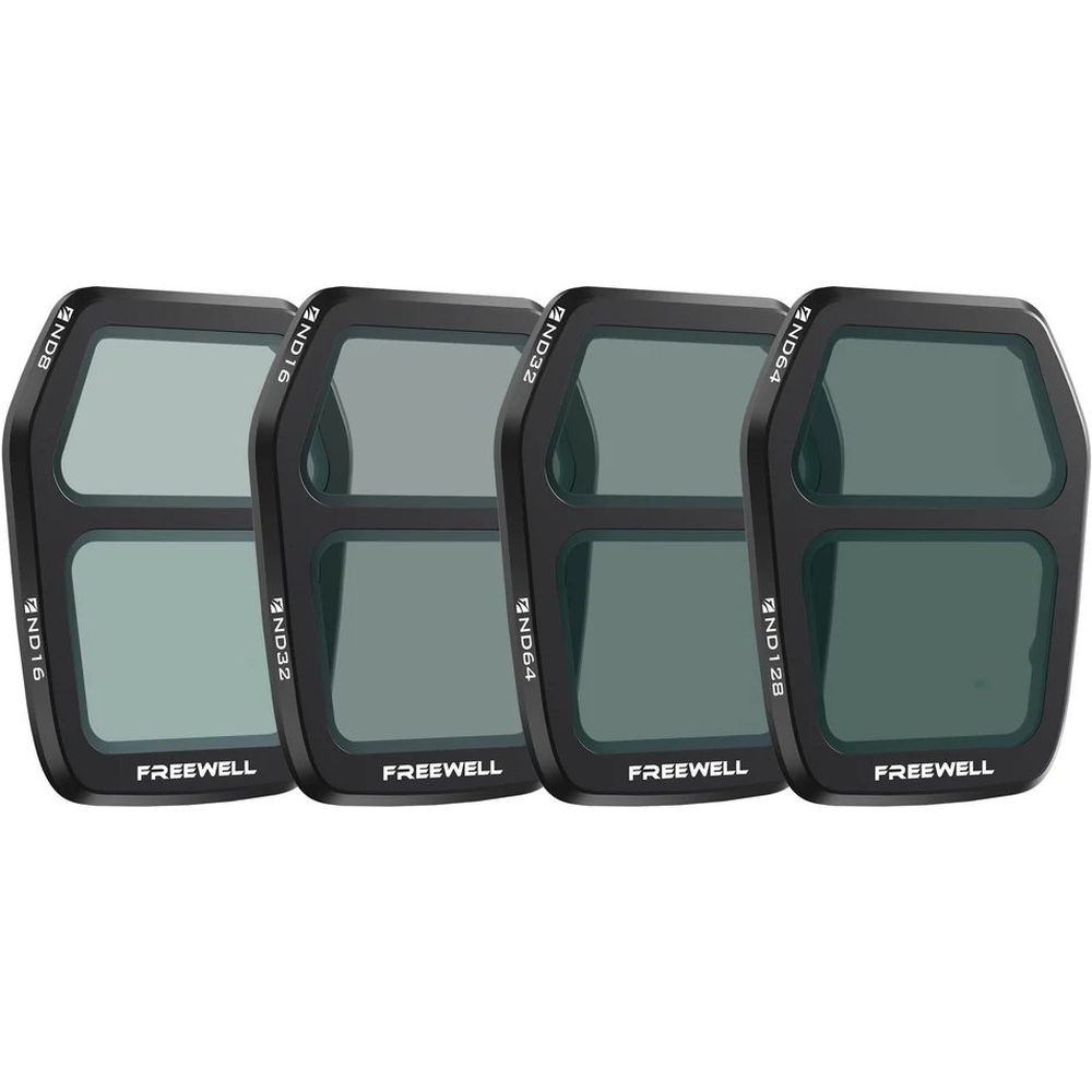 Freewell DJI Air 3S Filters - Split ND - 4Pack