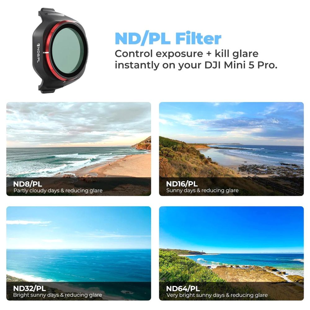 Freewell DJI Mini 5 Pro Filters Mega Kit - 16Pack