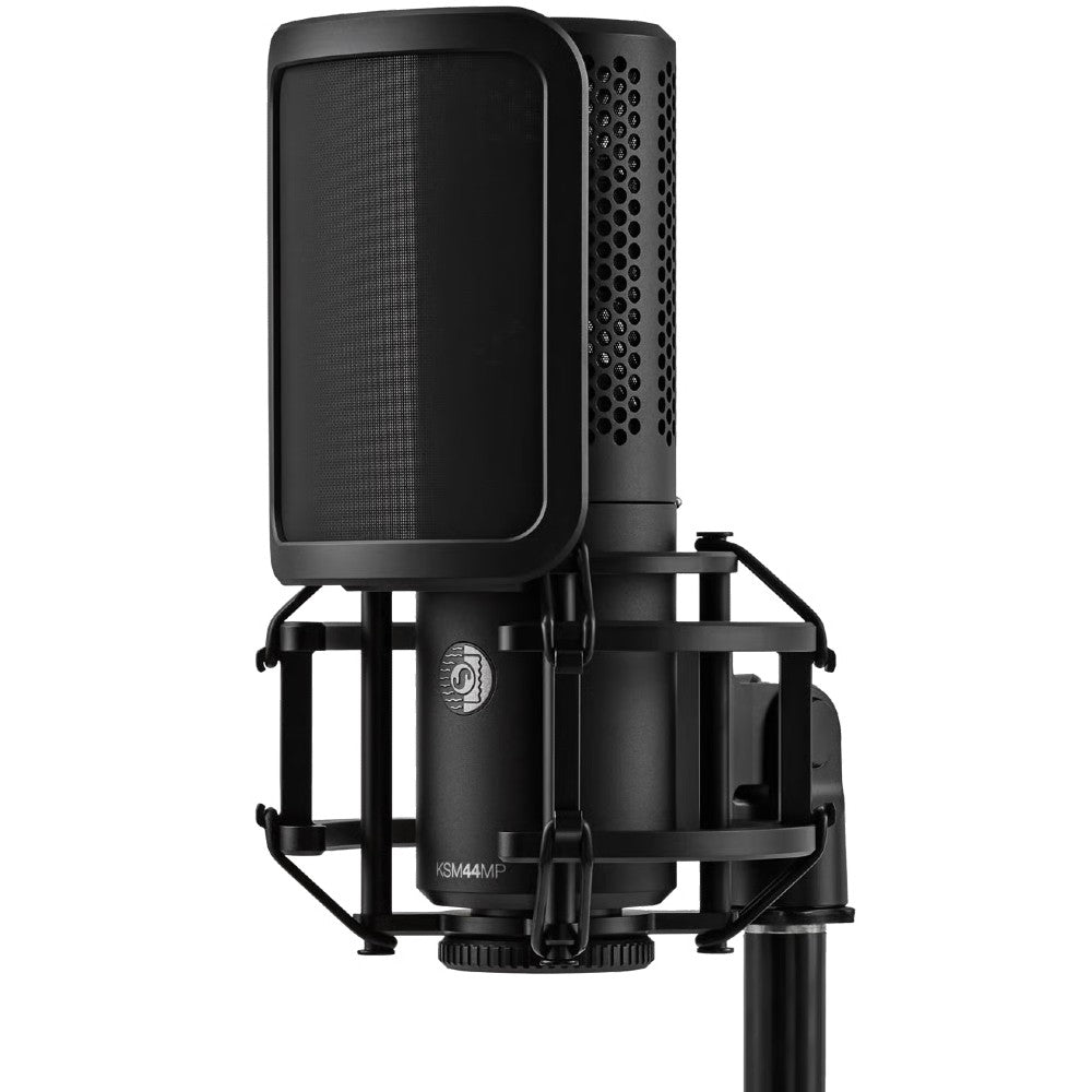 Shure KSM44MP Condenser Microphone Multi-Ptrn Studio Bundle