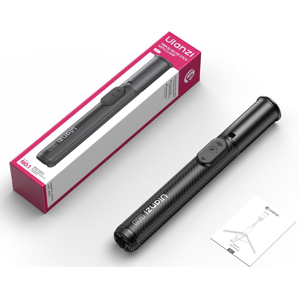 Ulanzi SK27 Portable Selfie stick Tripod Plus (Phone Clamp)