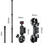 Ulanzi VL03 Motorcycle Invisible Selfie stick Holder