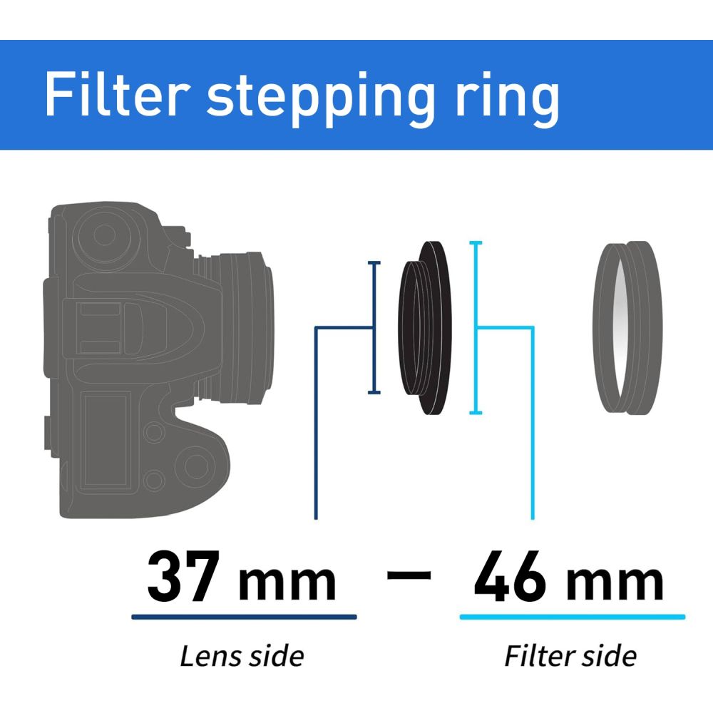 Kenko Stepping Ring 37mm - 46mm
