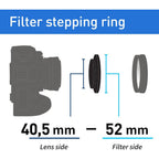Kenko Stepping Ring 40.5mm - 52mm