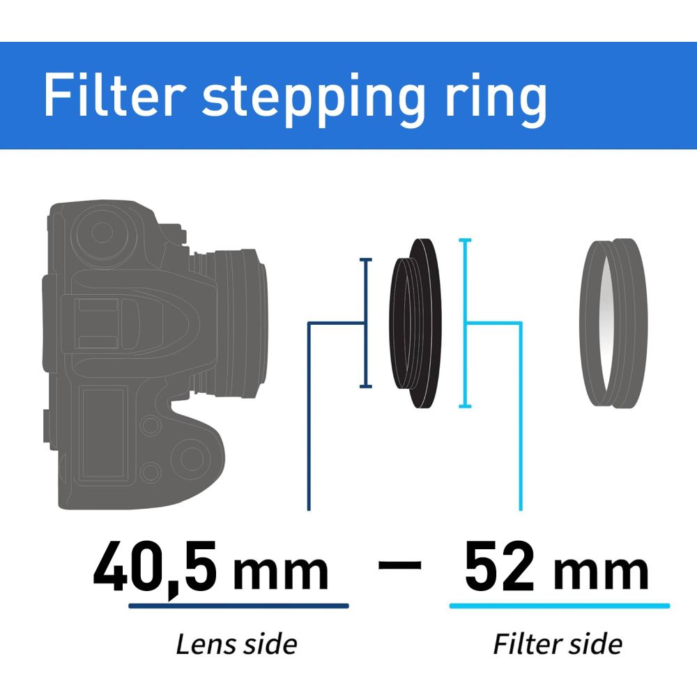 Kenko Stepping Ring 40.5mm - 52mm