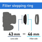Kenko Stepping Ring 43mm - 46mm