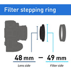 Kenko Stepping Ring 48mm - 49mm