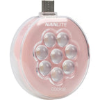 Nanlite cookie LED Mini Light (coral pink)