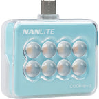 Nanlite cookie-s LED Mini Light (cyan blue)