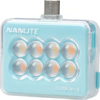 Nanlite cookie-s LED Mini Light (cyan blue)