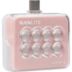 Nanlite cookie-s LED Mini Light (coral pink)