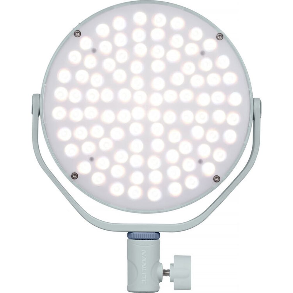 Nanlite Miro 30c LED Full-color Round Panel Light (mint blue)
