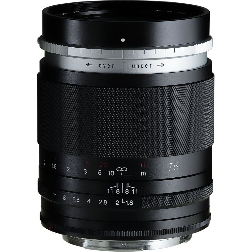 Voigtländer Portrait Heliar 75mm f/1.8 Canon RF black