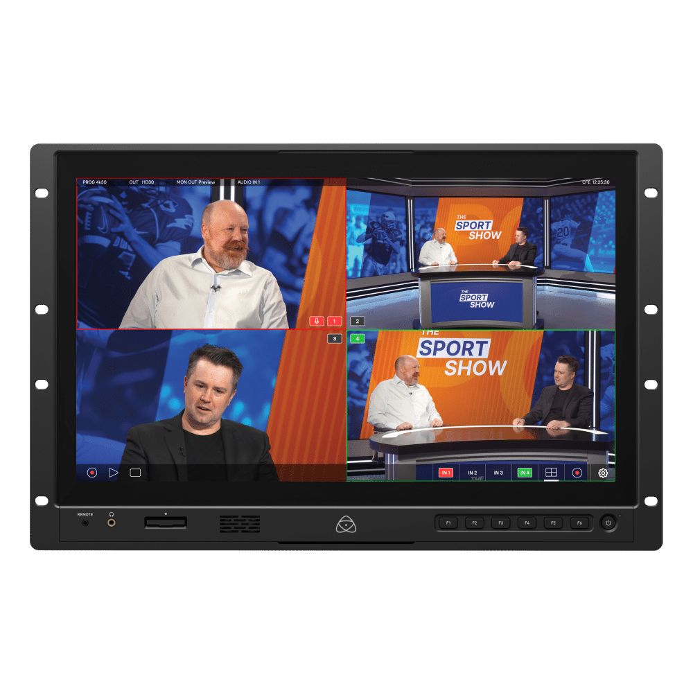 Atomos Shogun AV-19 4K HDR Monitor-Recorder-Switcher 1200 Nits – 19 inch
