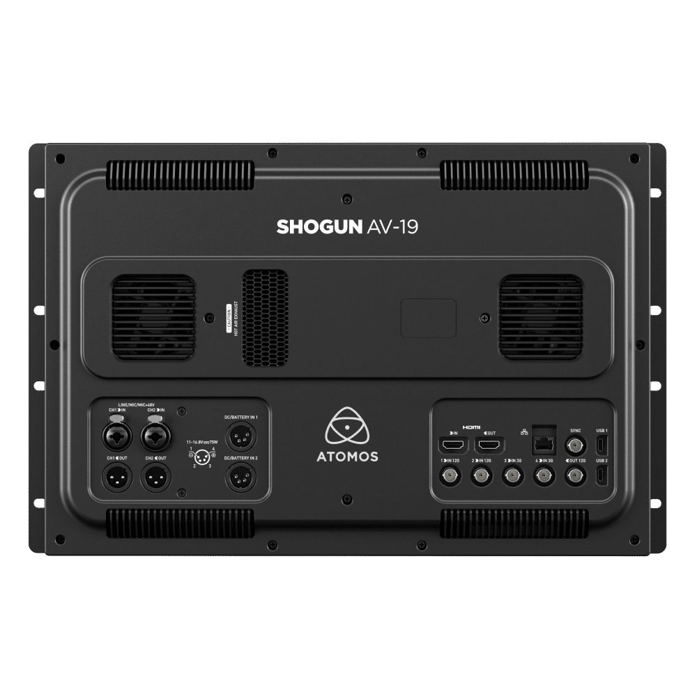 Atomos Shogun AV-19 4K HDR Monitor-Recorder-Switcher 1200 Nits – 19 inch