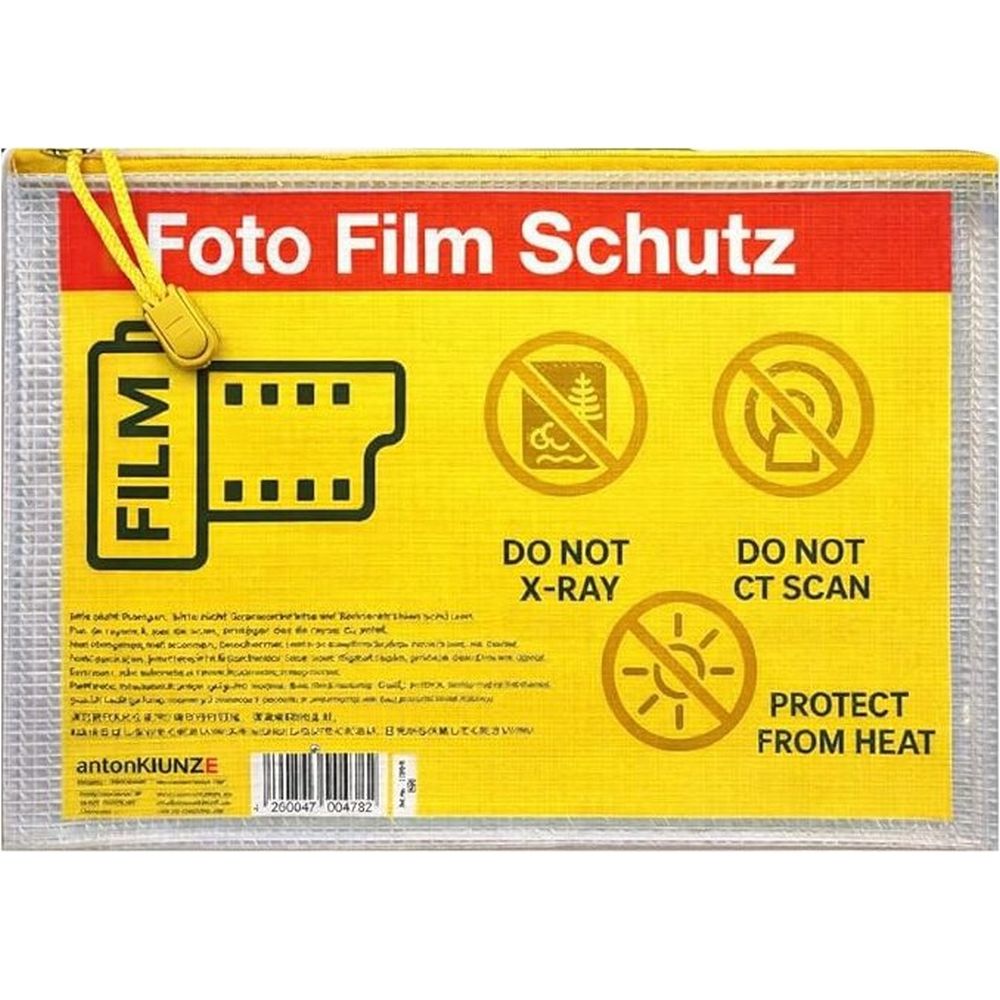 Domke Filmguard Photo Film Protection A5 Bag for 10 x 35mm / 120 Film 4-pack - Blue, Green, Red, Yellow