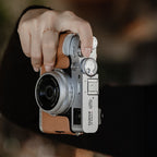 PGYTECH Leather Camera Case for Fujifilm X100VI – Clay Brown