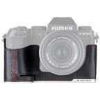 PGYTECH Leather Camera Case for Fujifilm X-S20 – Midnight Black