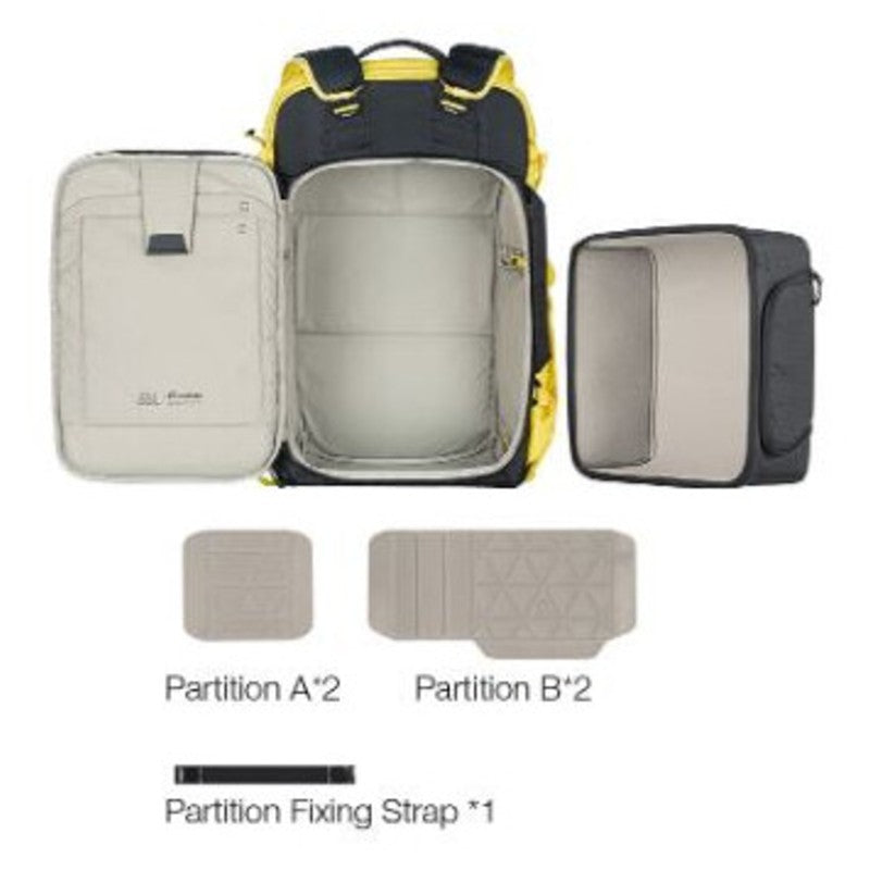 Leofoto Backup Series Backpack 35L Green Incl. Medium Divider