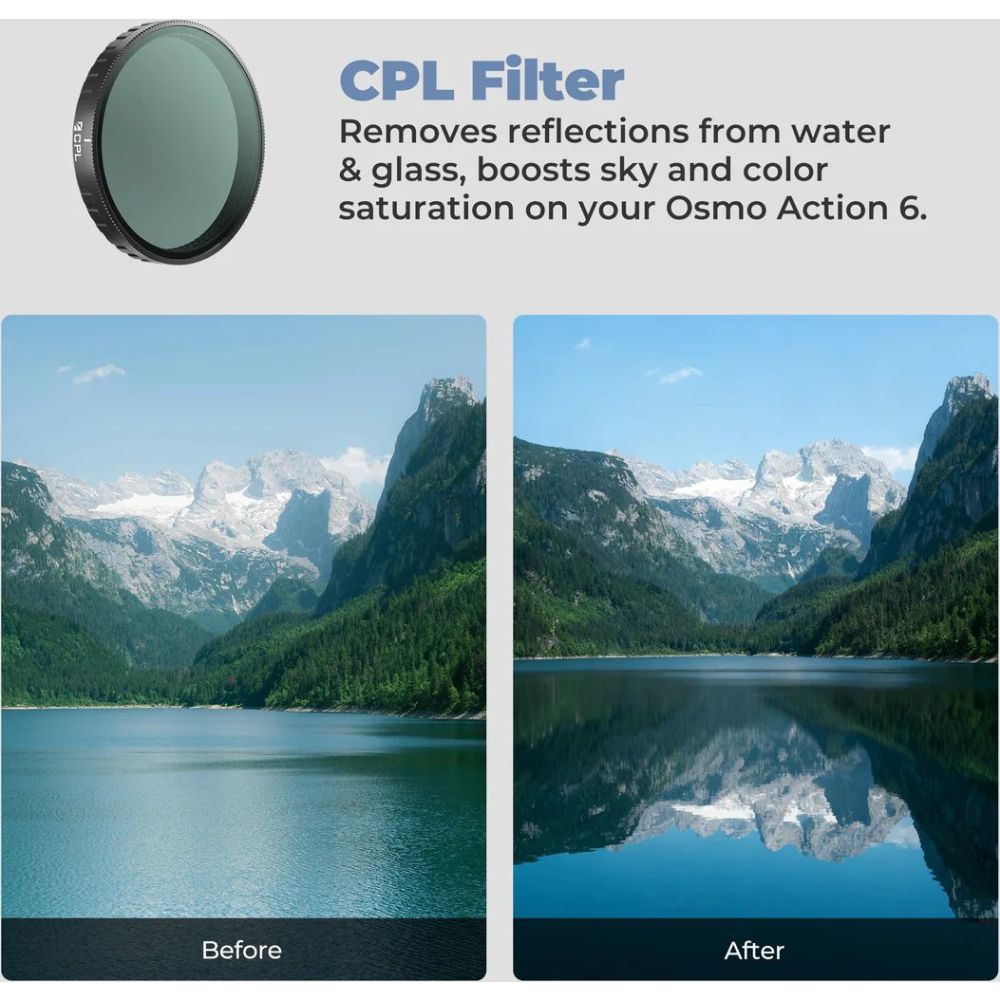 Freewell DJI Osmo Action 6 CPL Filter