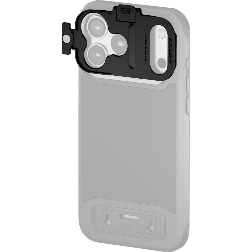 Tilta Khronos Quick Release Filter Tray for iPhone 17 Pro Max - black