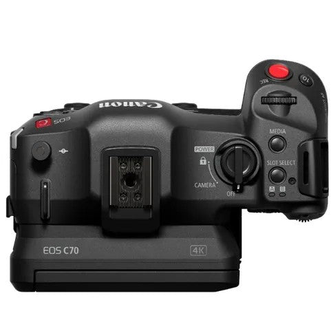 Canon EOS C70 Body + RF 70-200mm f/2.8L IS USM Z - White