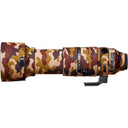 easyCover Lens Oak for Sigma 60-600mm f/4.5-6.3 DG OS HSM | S (Sony E / Leica L) Brown Camouflage