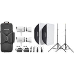 Godox Litemons LA200R RGB LED Video Light 2 light kit