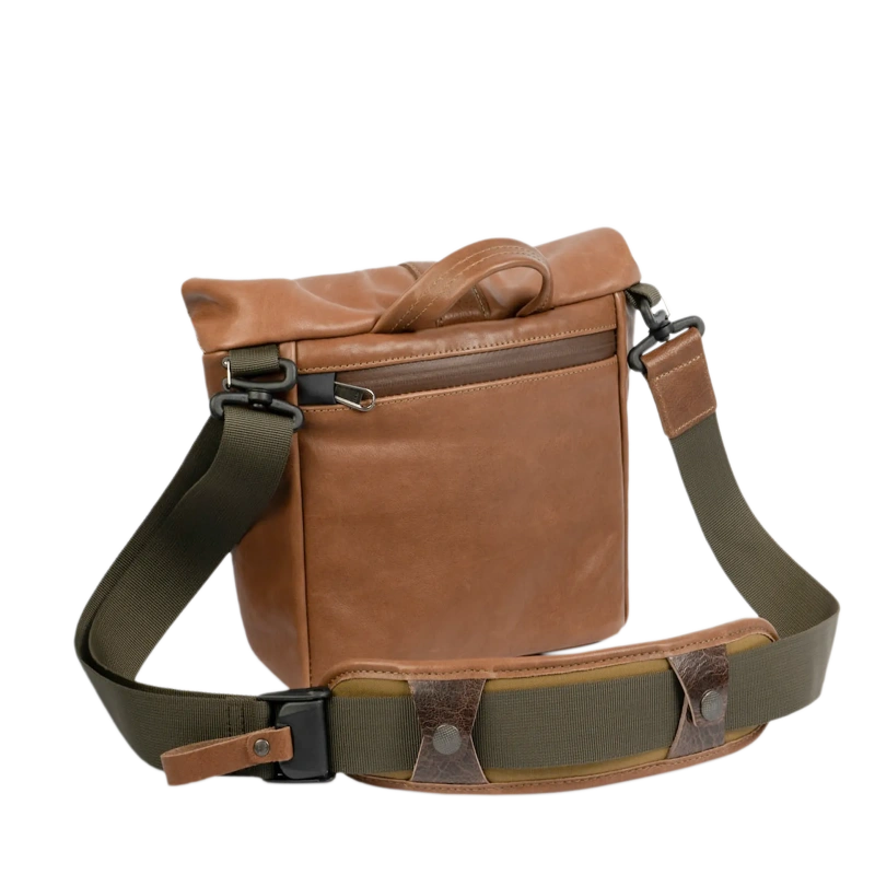 Wotancraft Pilot Travel Camera Bag 3.5L – Brown Leather