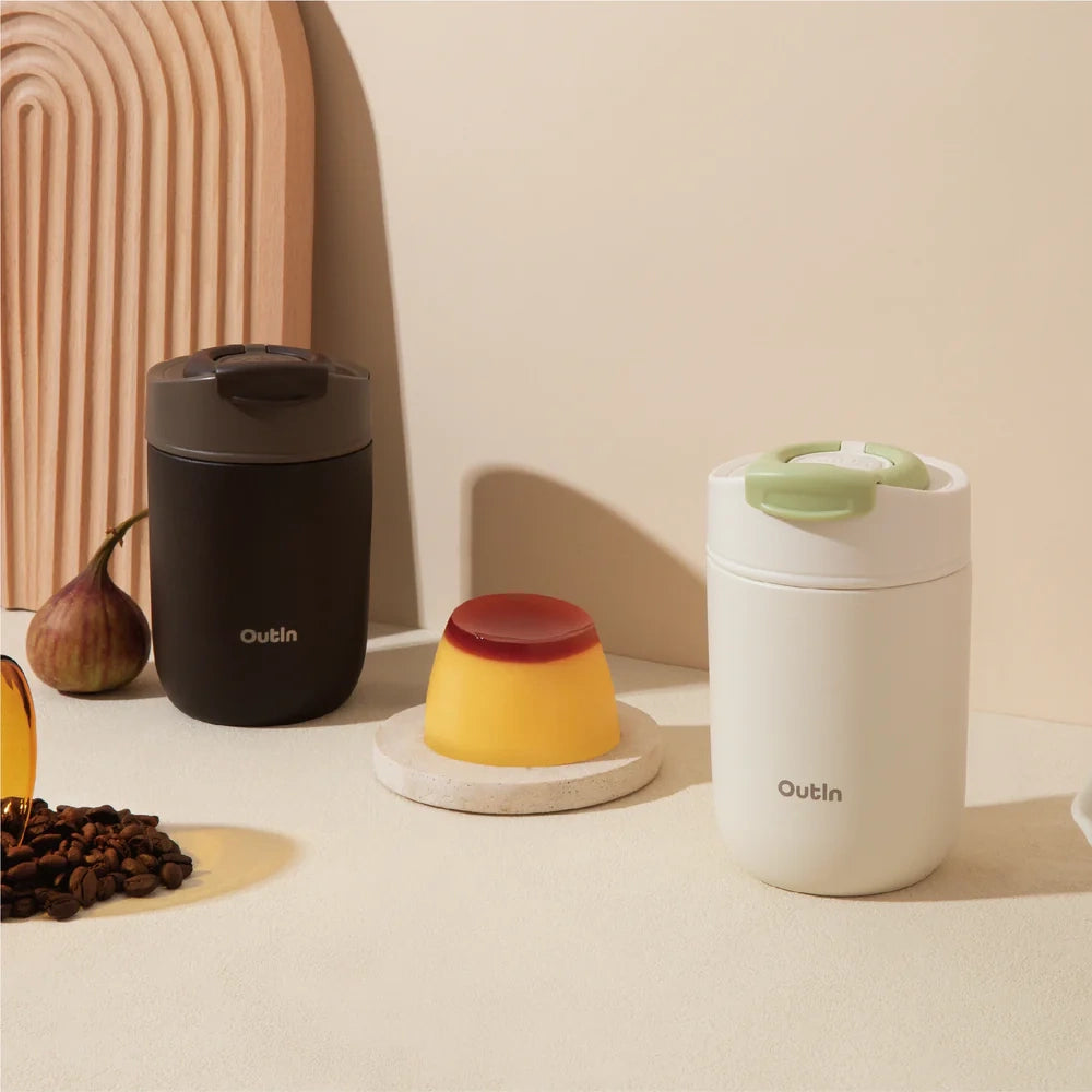 OutIn Travel Tumbler – Sand White