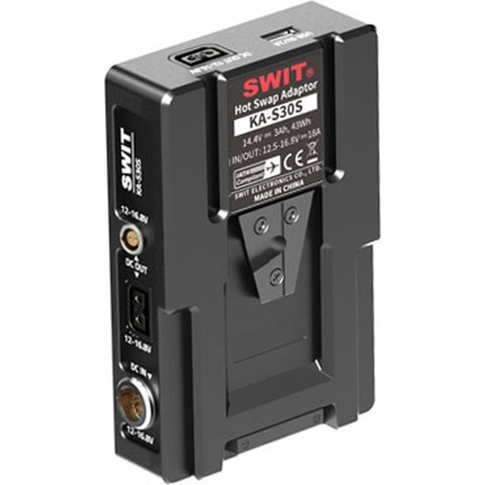 SWIT KA-S30S High load with multi-sockets Hot-Swap Plate, V-Mount to V-mount