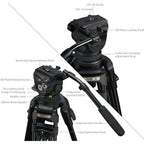 SmallRig 5577 FSD18 FreeSpeed Heavy-Duty Aluminum Alloy Tripod