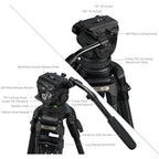 SmallRig 5578 FSD18 FreeSpeed Heavy-Duty Carbon Fiber Tripod