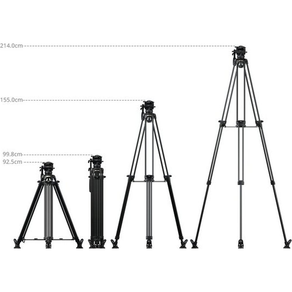 SmallRig 5579 FSD16 FreeSpeed Heavy-Duty Aluminum Alloy Tripod
