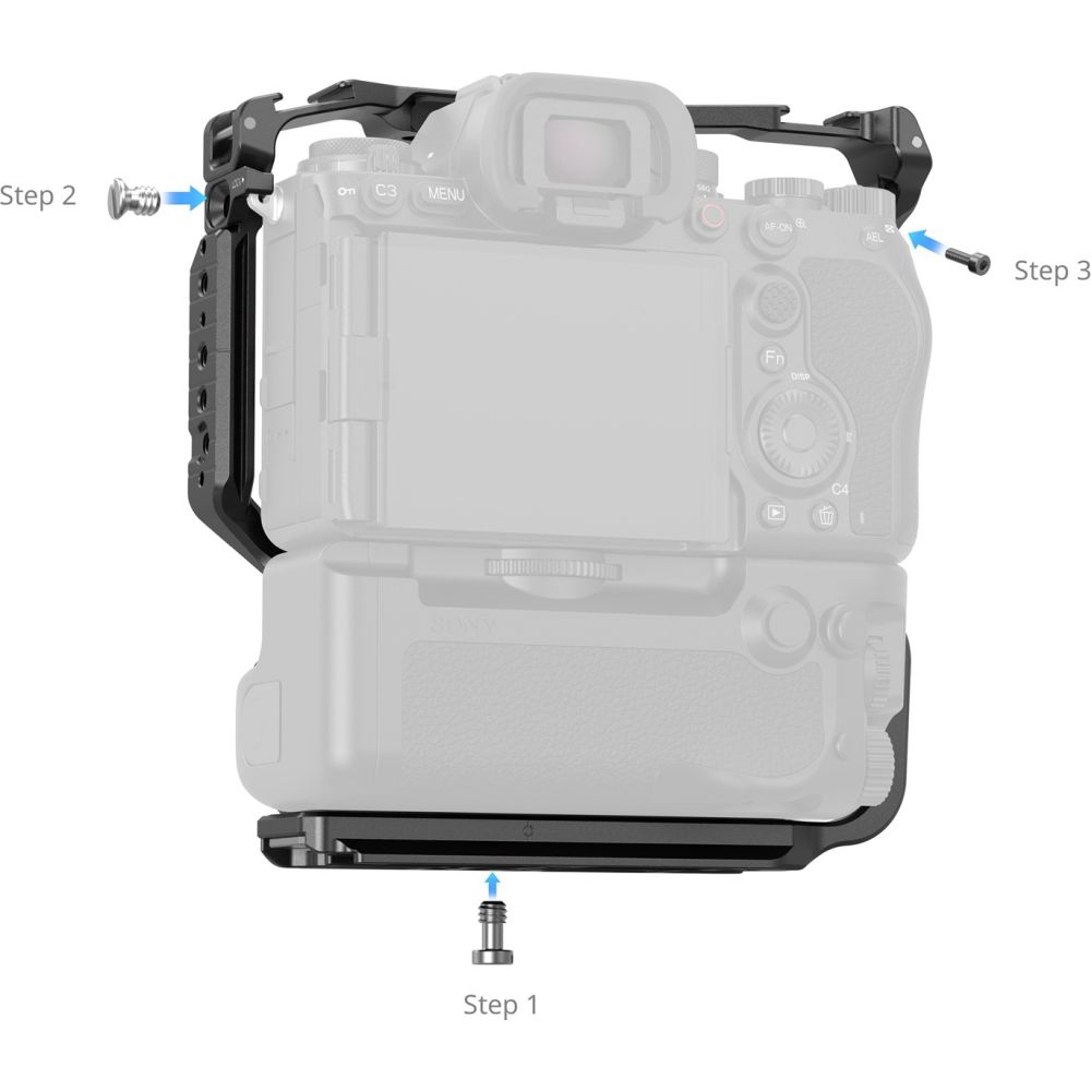 SmallRig 5908 Cage for Sony A1 II & A9 III with Vertical Battery grip VG-C5