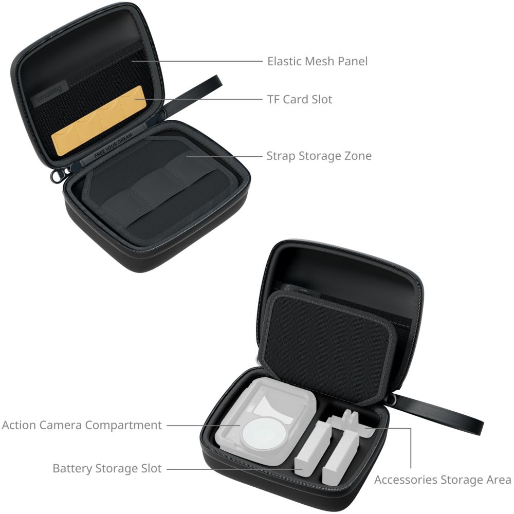 SmallRig 5917 Storage Bag for Action Cameras