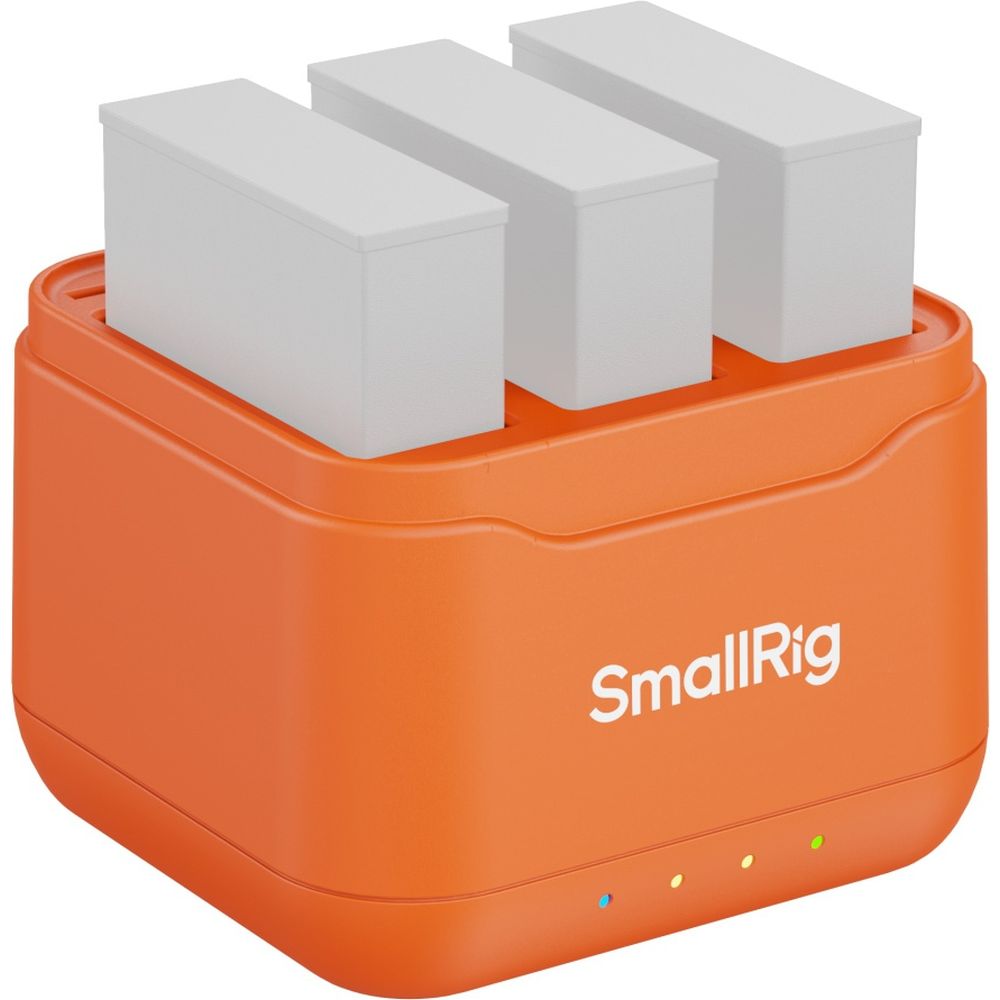 SmallRig 5921 Camera Battery Charger for DJI Action 6 / Action 5 Pro / Osmo 360